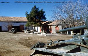 Le Telagh - Route de Bossuet - Ferme Boujon - 9e Hussards - Mess - 1959
